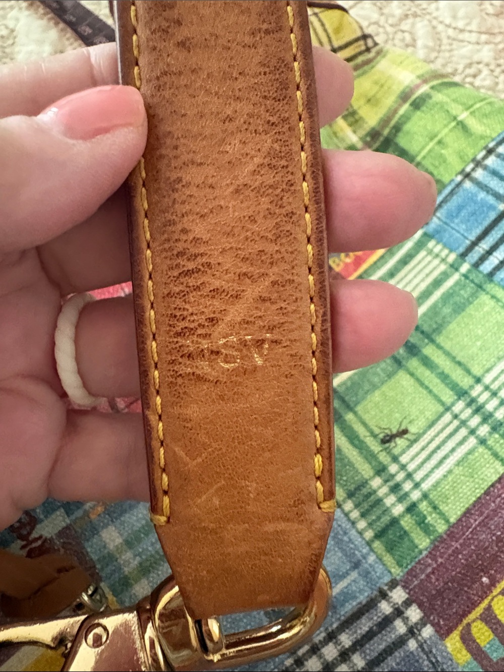 DOONEY & BOURKE Patchwork Plaid Purse - Picture 14 of 15